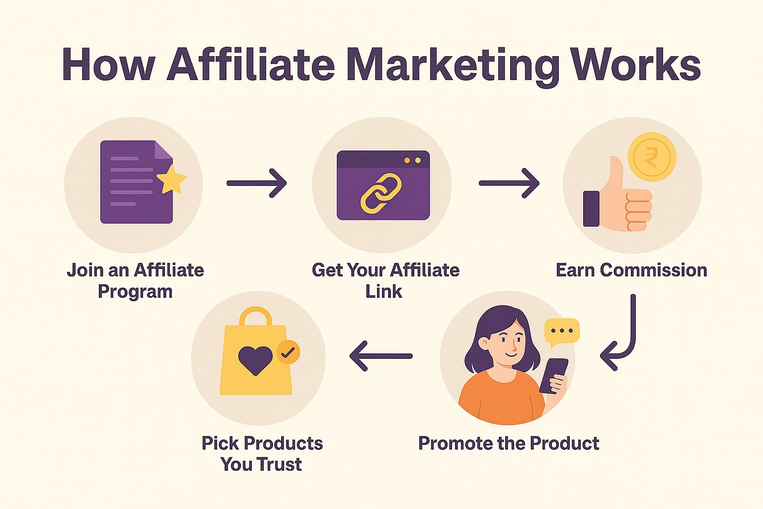 how affiliate marketing works
